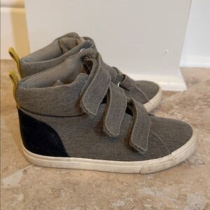 Cat & Jack Gray and Black Kids Sneakers